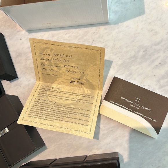 Officina Del Tempo watch box - Picture 5 of 5